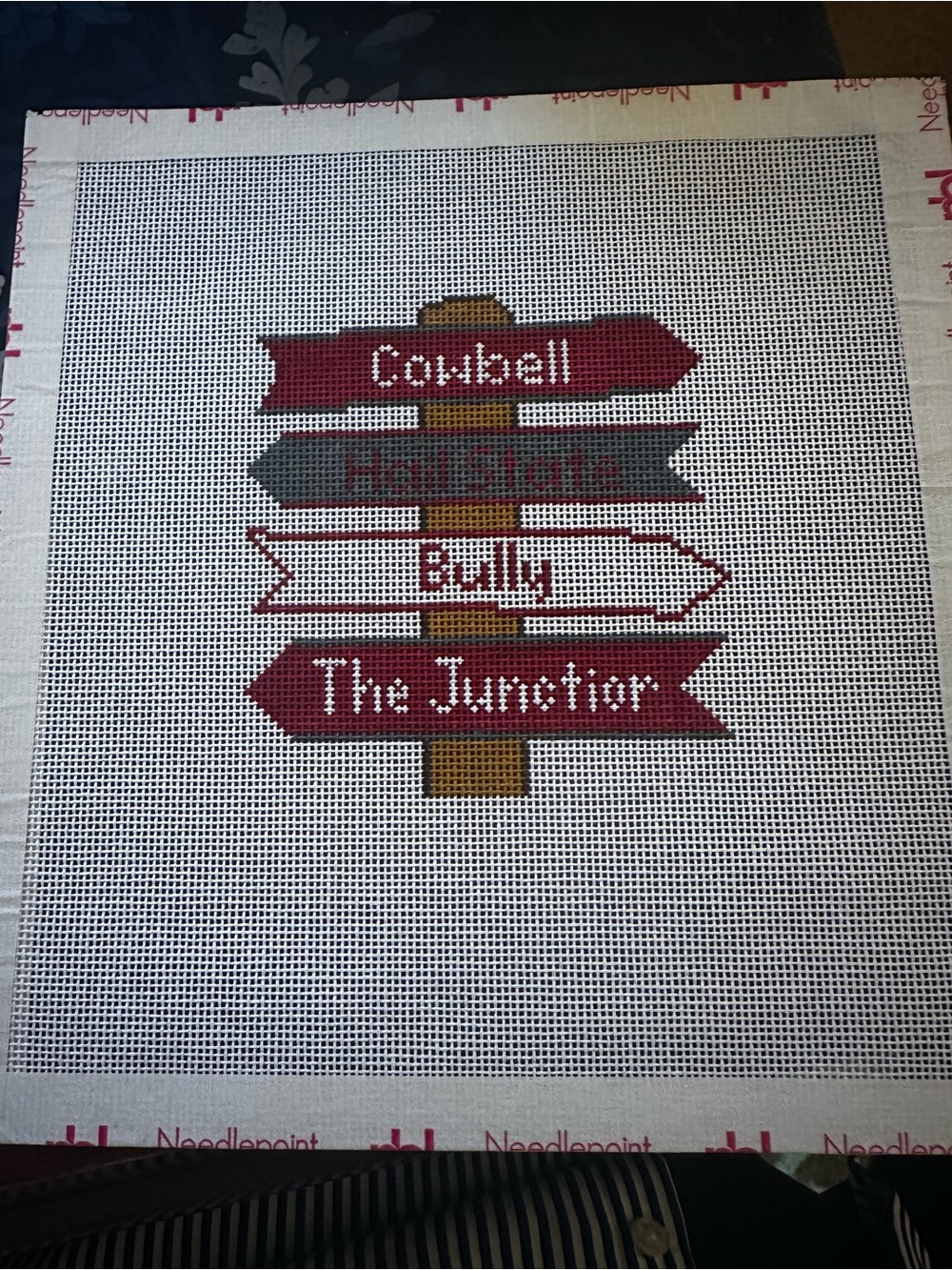 Mississippi State University Needlepoint Canvas